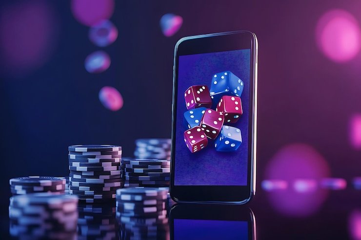 Tampilan awal hotelbet bernuansa futuristik